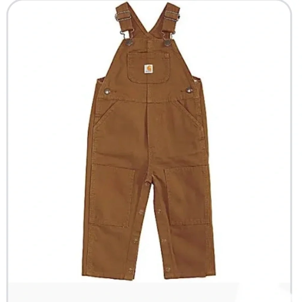Carhartt Infant Canvas Bib Overalls – Size 6 Months NWT